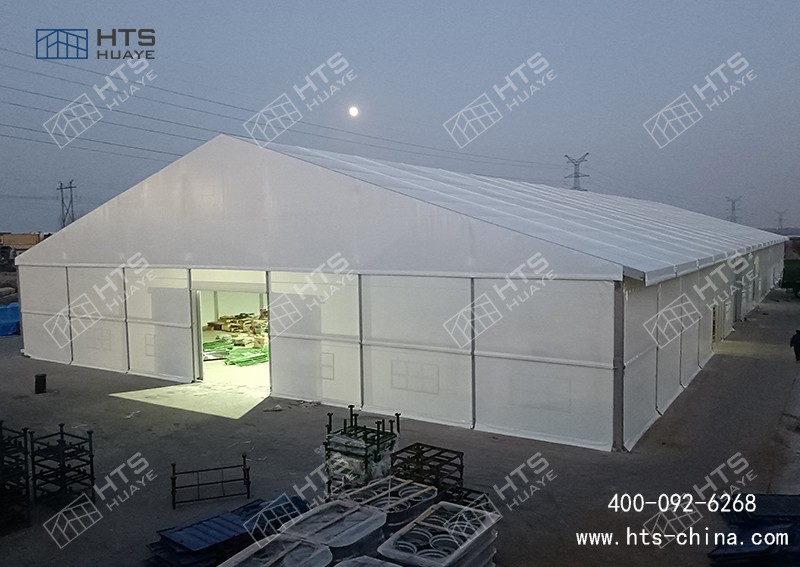 超3000平方米的工廠可拆卸篷房，真實案例分享