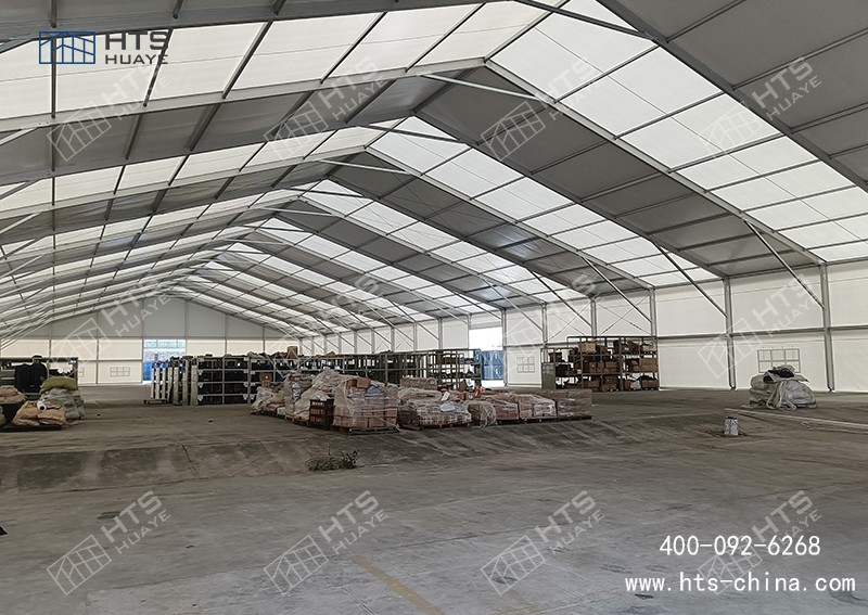 超3000平方米的工廠可拆卸篷房，真實案例分享