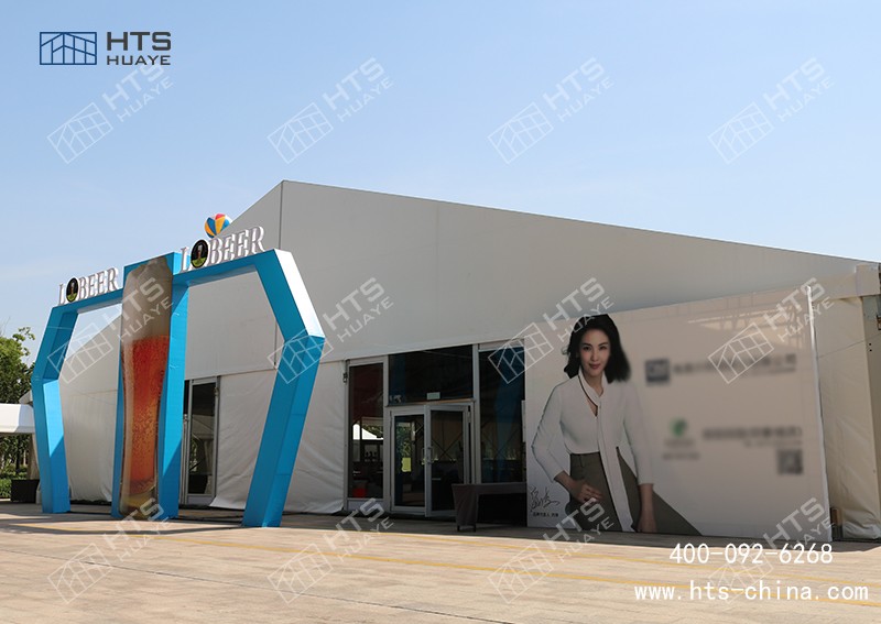 鋁合金結構篷房在五星級酒店行業的應用，不是住宿，而是活動空間