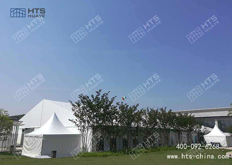 鋁合金結構篷房在五星級酒店行業的應用，不是住宿，而是活動空間