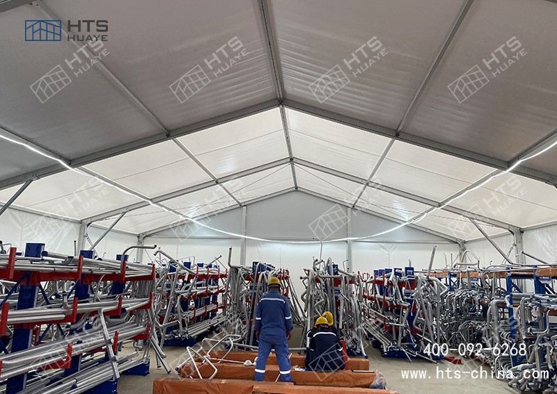 倉儲大棚有效降低倉儲物流企業的投資風險，緩解資金壓力