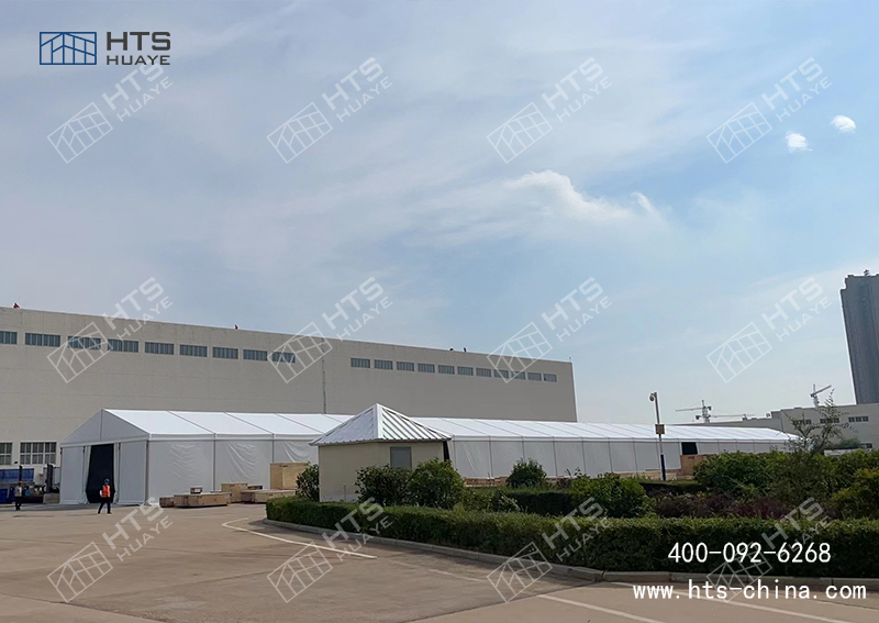 哪怕是租賃的場(chǎng)地也可以用拼裝篷房倉(cāng)庫(kù)來(lái)擴(kuò)倉(cāng)