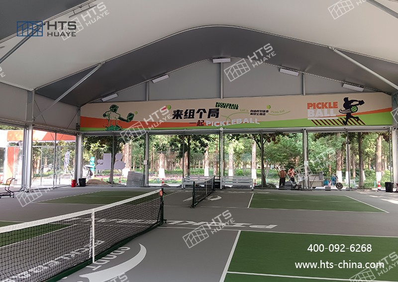 當潮流匹克球遇上鋁合金篷房，碰撞出運動新活力！