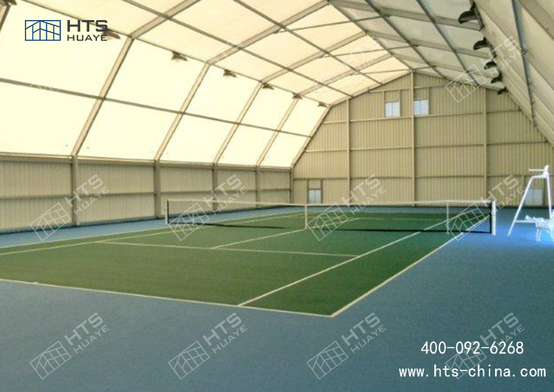 篷房球館建造效率碾壓鋼結構，20天打造專業級球館