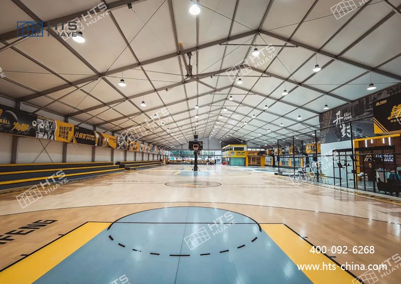 篷房球館建造效率碾壓鋼結構，20天打造專業級球館